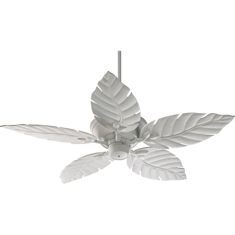 Quorum Monaco 135525-8 Ceiling Fan - Studio White