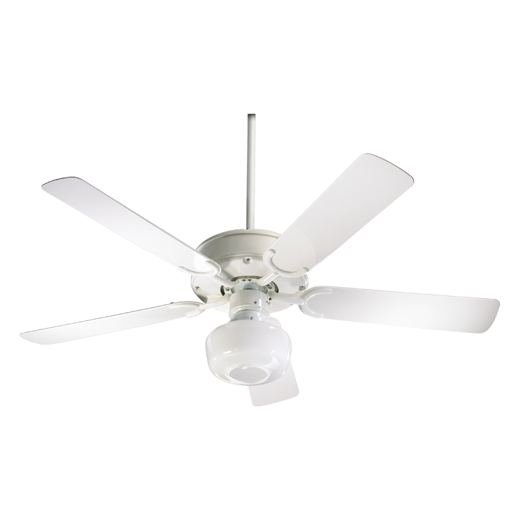 Quorum All-Weather Allure 146525-6 Ceiling Fan - White