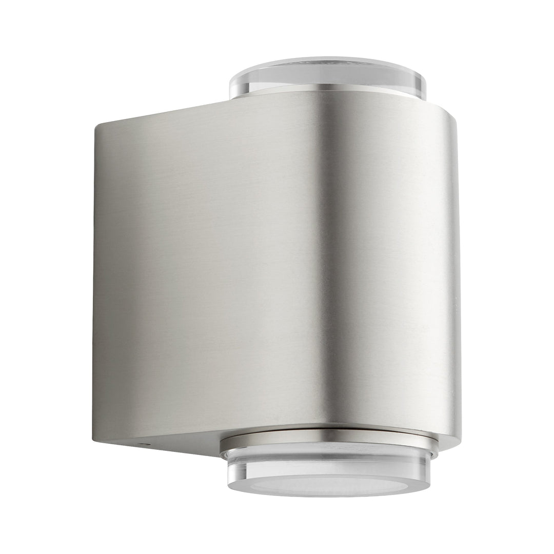 Oxygen 3-764-24 Rico LED Outdoor Wall Sconce Light Satin Nickel