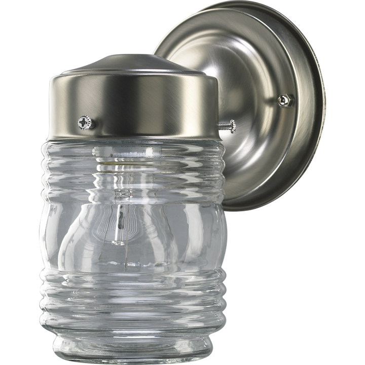 Quorum 5010-65 Utility Light - Satin Nickel