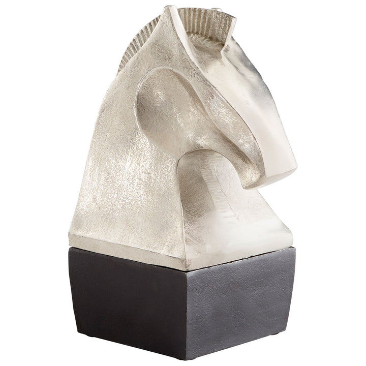 Cyan 09724 Sculptures (Animal) - Raw Nickel And Bronze