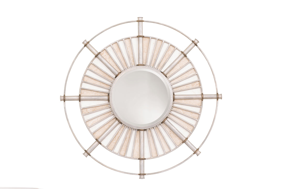 Kalco Lighting 800105PS  Bal Harbour Mirror Pearl Silver