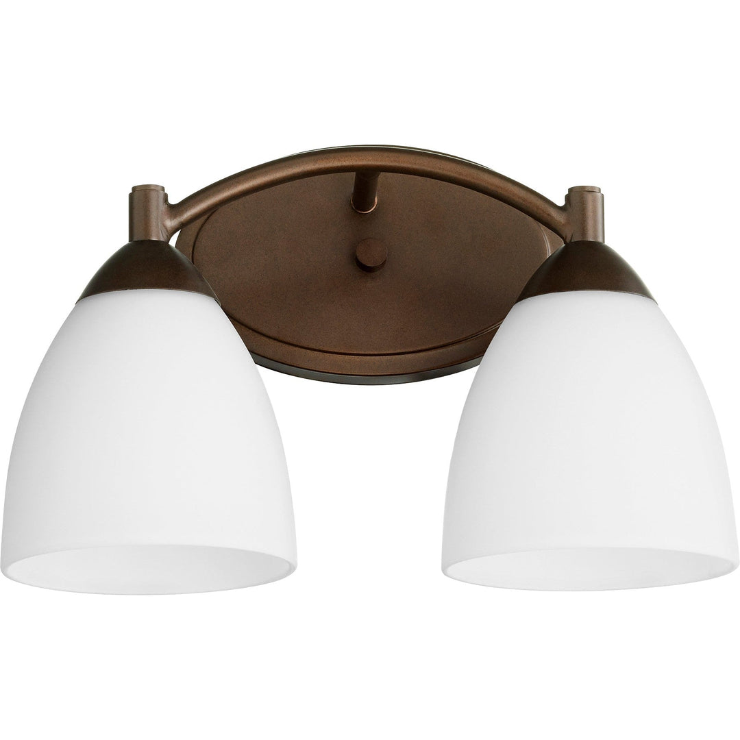 Quorum Barkley 5069-2-86 Bath Vanity Light 14 in. wide - Oiled Bronze