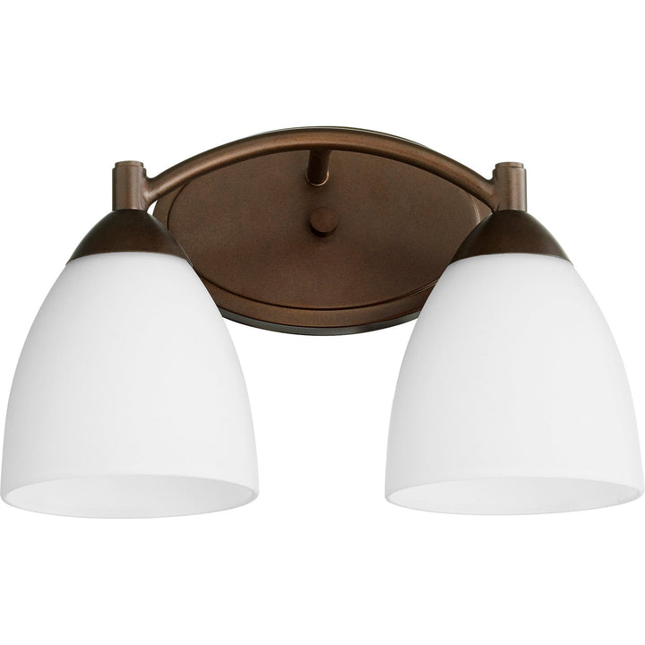Quorum Barkley 5069-2-86 Bath Vanity Light 14 in. wide - Oiled Bronze
