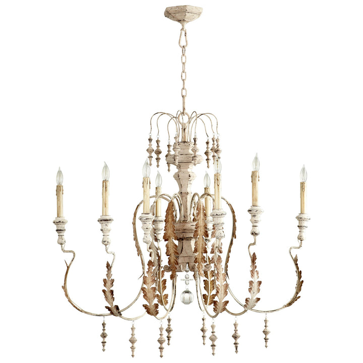 Cyan Design  05051 Chandelier Light - Persian White