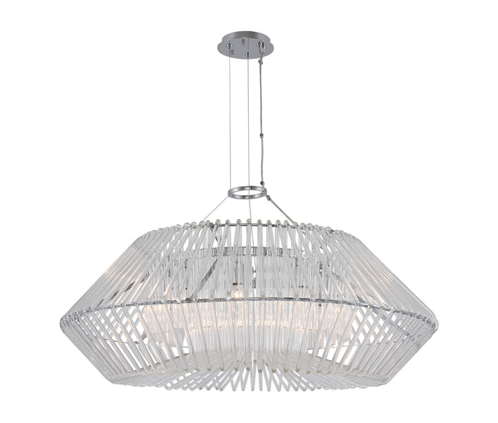 Kalco Taza 508453CH Chandelier Light - Chrome