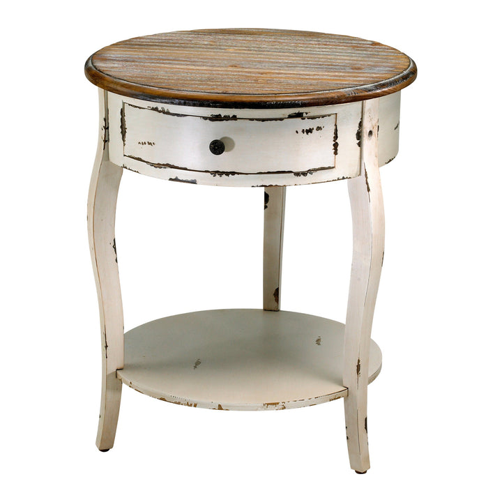 Cyan Design 02469  Abelard Furniture Distressed White And Gray