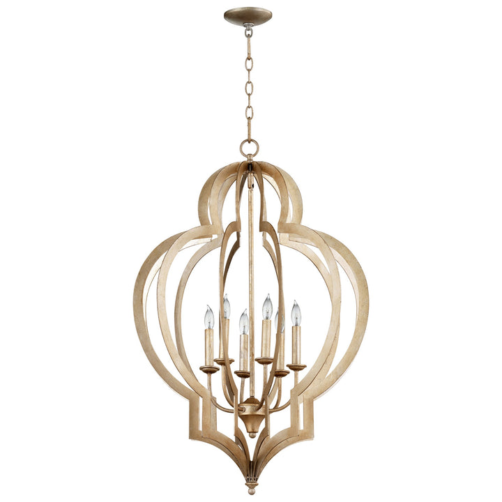Cyan Design Vertigo 05972 Chandelier Light - Silver Leaf