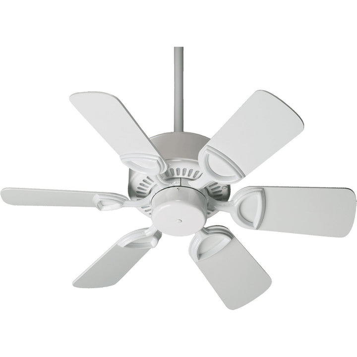 Quorum Estate 43306-6 Ceiling Fan 30 in. - White