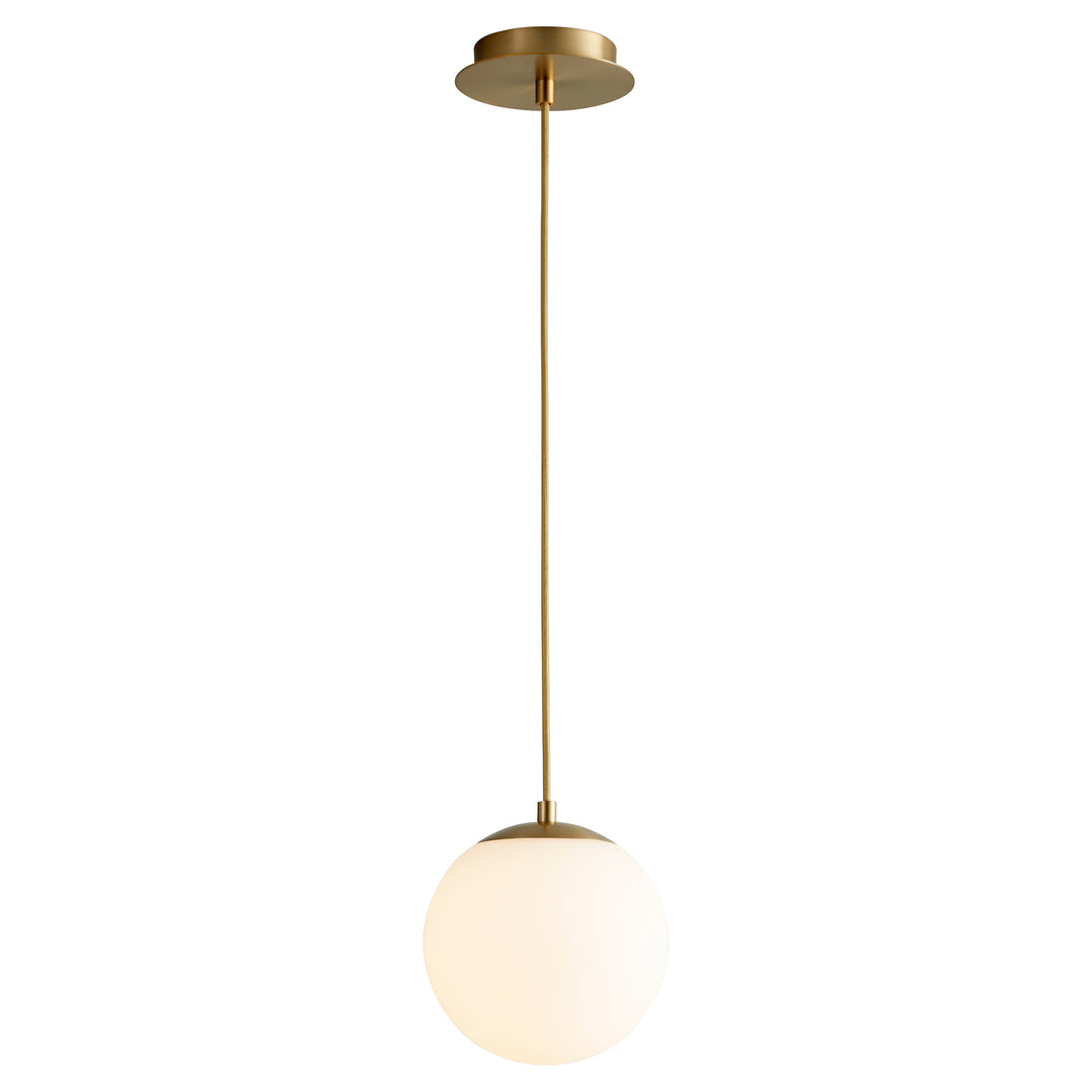 Oxygen Luna 3-671-40 Pendant Light - Aged Brass