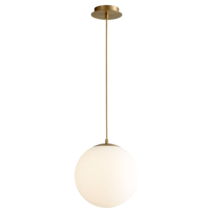 Oxygen Luna 3-673-40 Pendant Light - Aged Brass