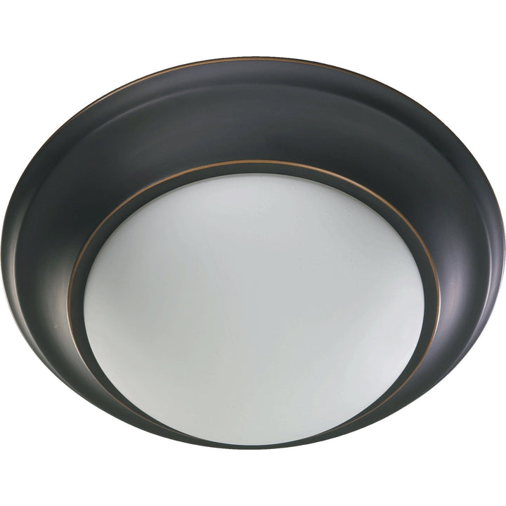Quorum 3507 Satin Opal Ceiling Mounts 3507-17-95 Ceiling Light - Old World, Walnut/Weathered Oak/