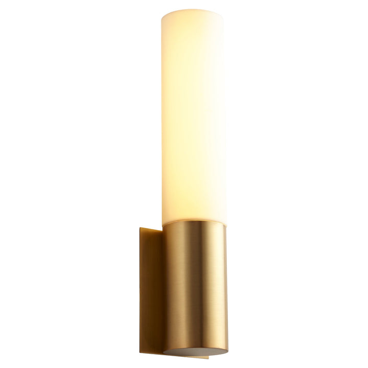 Oxygen Magnum 3-518-40 Wall Sconce Light - Aged Brass