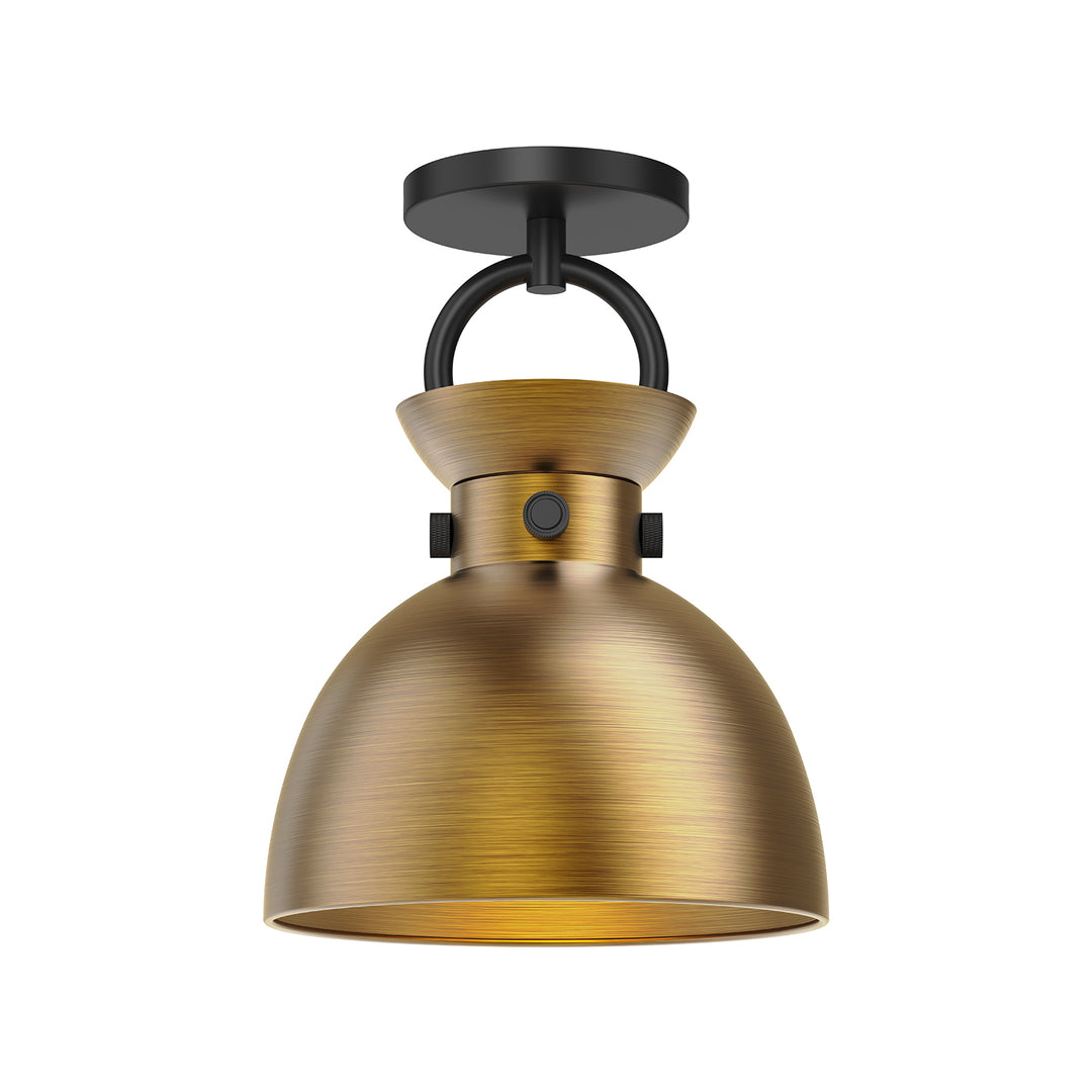 Alora Mood waldo SF411309MBAG Ceiling Light - Matte Black/Aged Gold