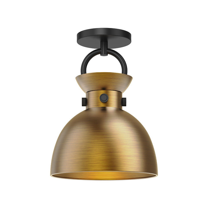 Alora Mood waldo SF411309MBAG Ceiling Light - Matte Black/Aged Gold