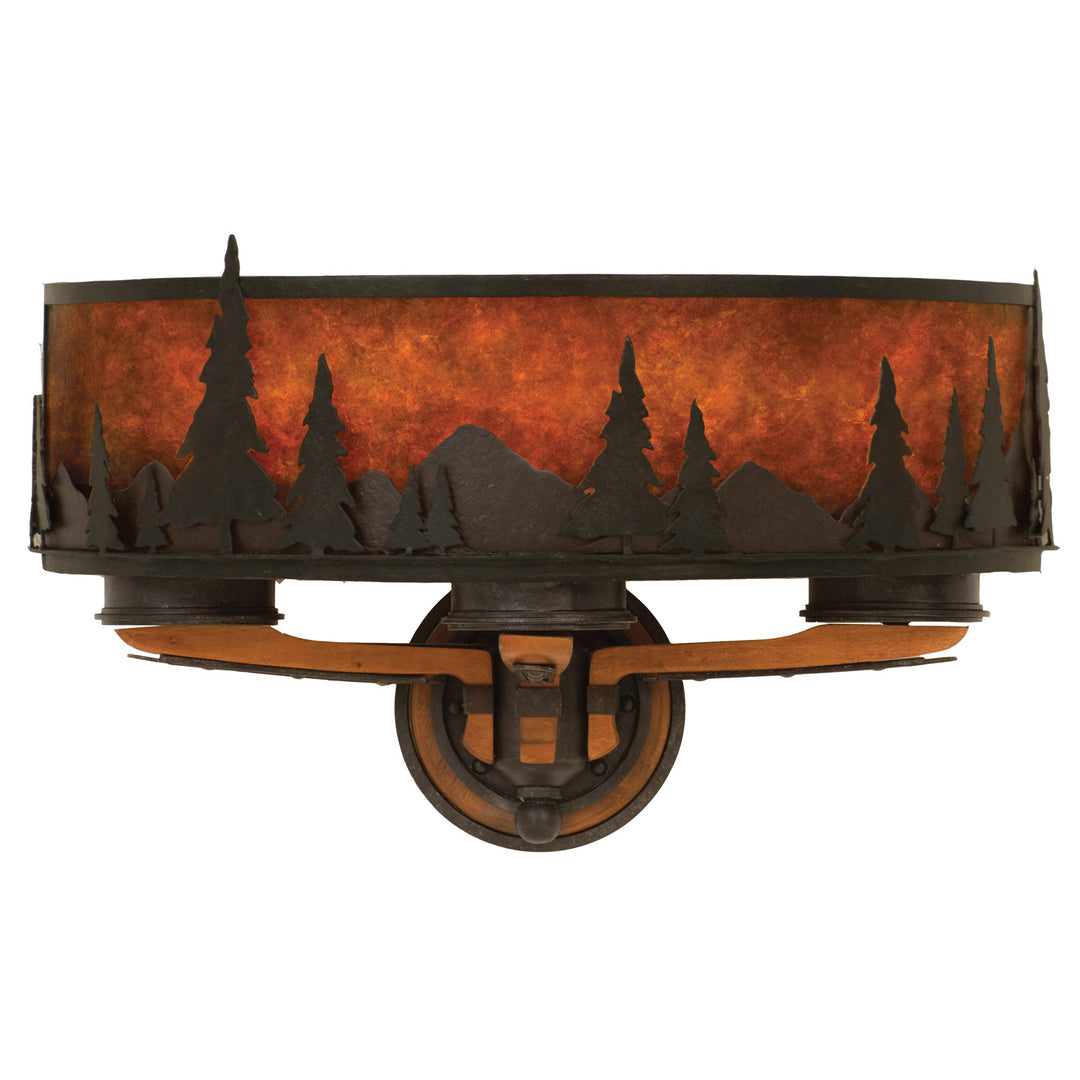 Kalco Aspen 5815NI Bath Vanity Light 21 in. wide - Natural Iron