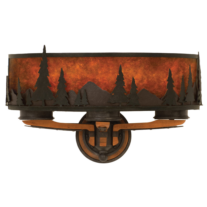 Kalco Aspen 5815NI Bath Vanity Light 21 in. wide - Natural Iron