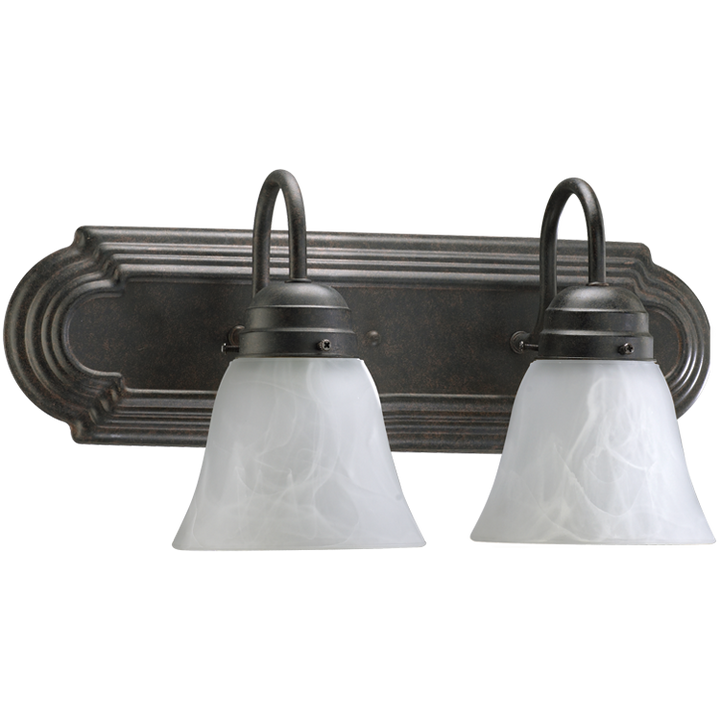 Quorum 5094 Vanities 5094-2-144 Bath Vanity Light 18 in. wide - Toasted Sienna