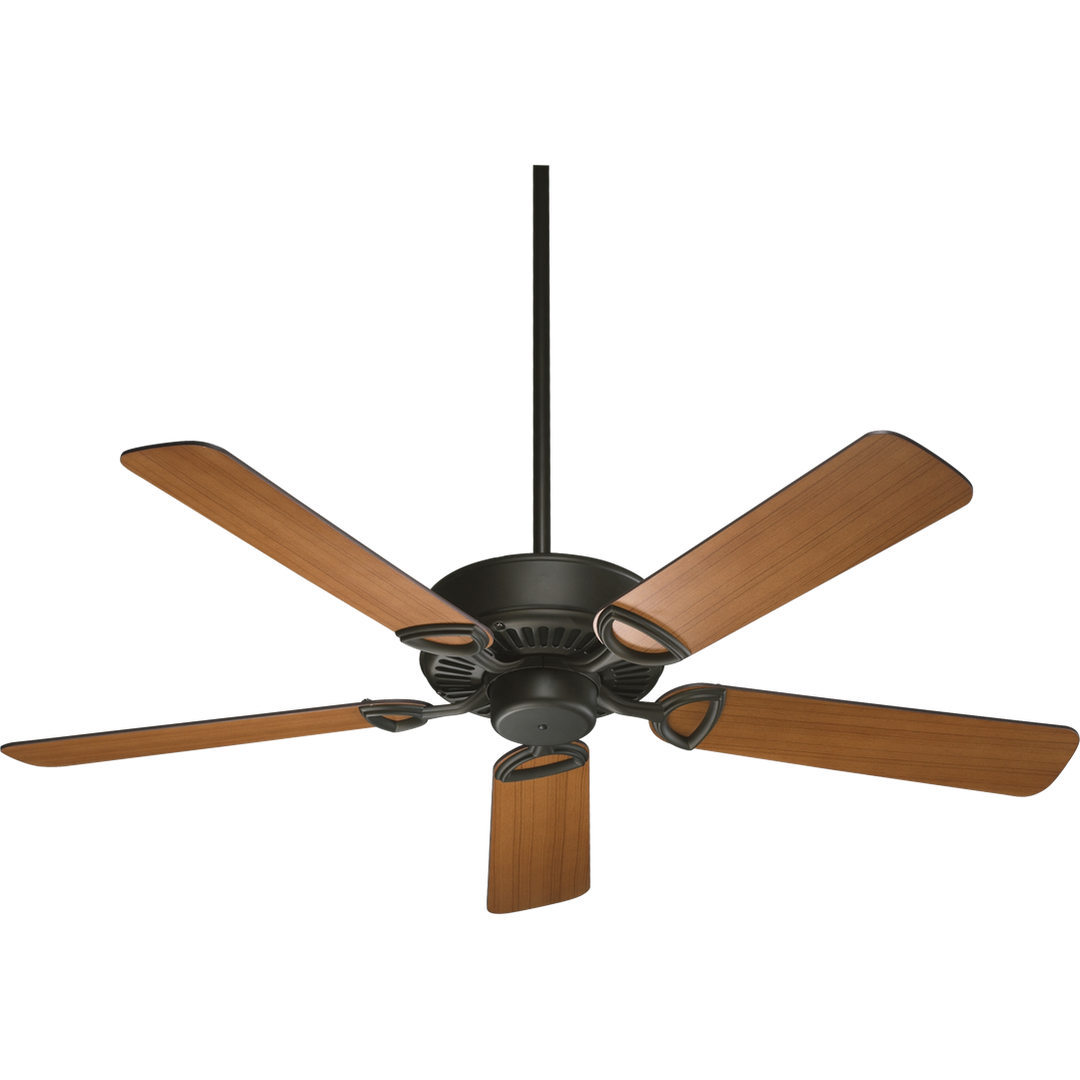 Quorum ESTATE 43525-86 Ceiling Fan 52 in. - Oiled Bronze, Oiled Bronze/Walnut