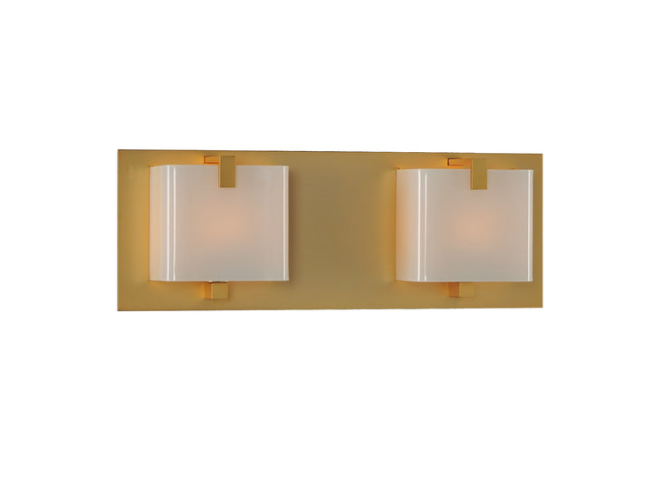 Kalco Meridian 313232GD Bath Vanity Light 14 in. wide - Gold