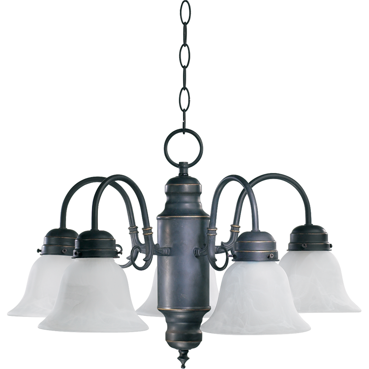 Quorum 6429 Nooks 6429-5-95 Chandelier Light - Old World