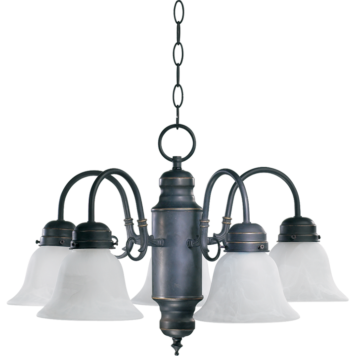 Quorum 6429 Nooks 6429-5-95 Chandelier Light - Old World