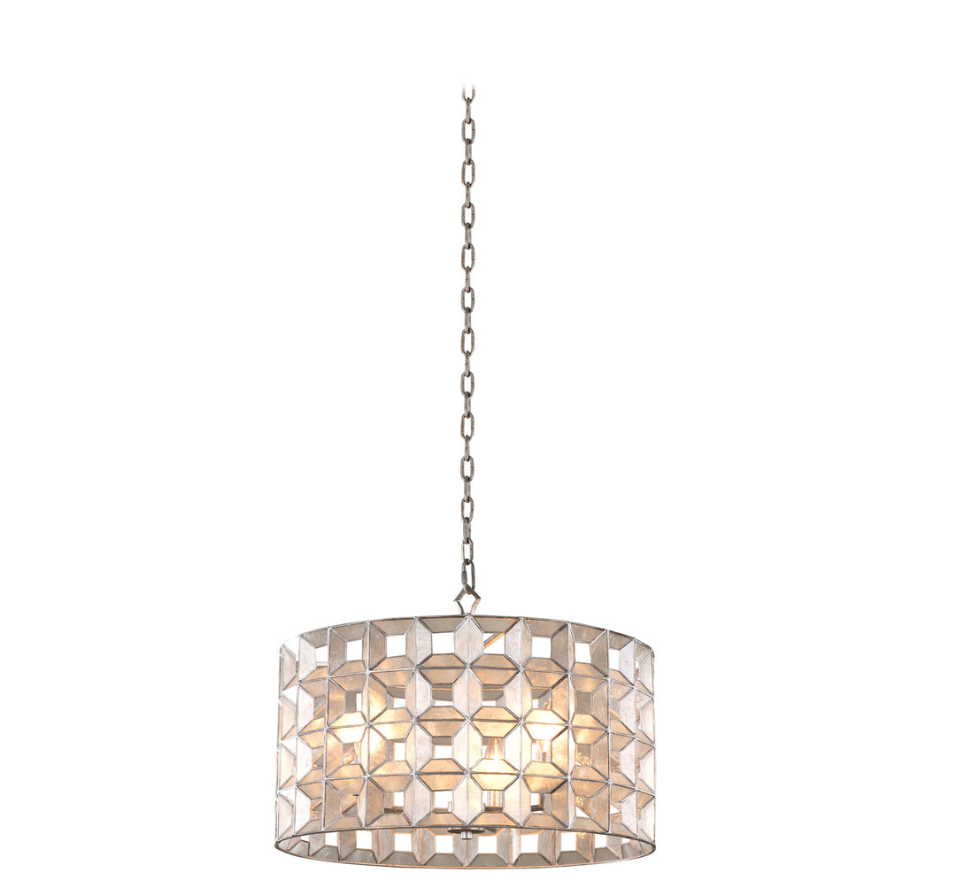 Kalco Prado 509151OSL Pendant Light - Oxidized Silver Leaf