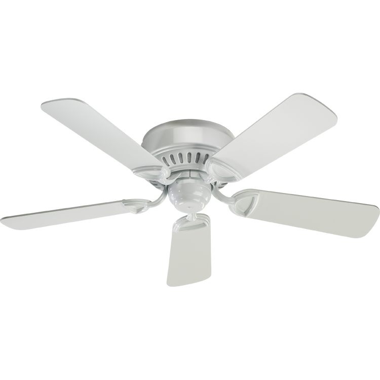 Quorum 51425-6 Ceiling Fan 42 in. - White,