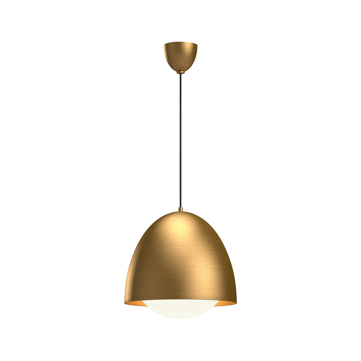 Alora Mood kenji PD529116AGOP Pendant Light - Aged Gold/Opal Matte Glass