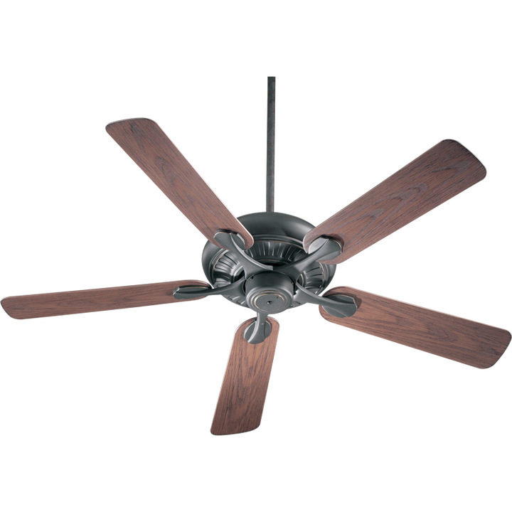 Quorum Pinnacle Patio 191525-95 Ceiling Fan - Old World, Walnut