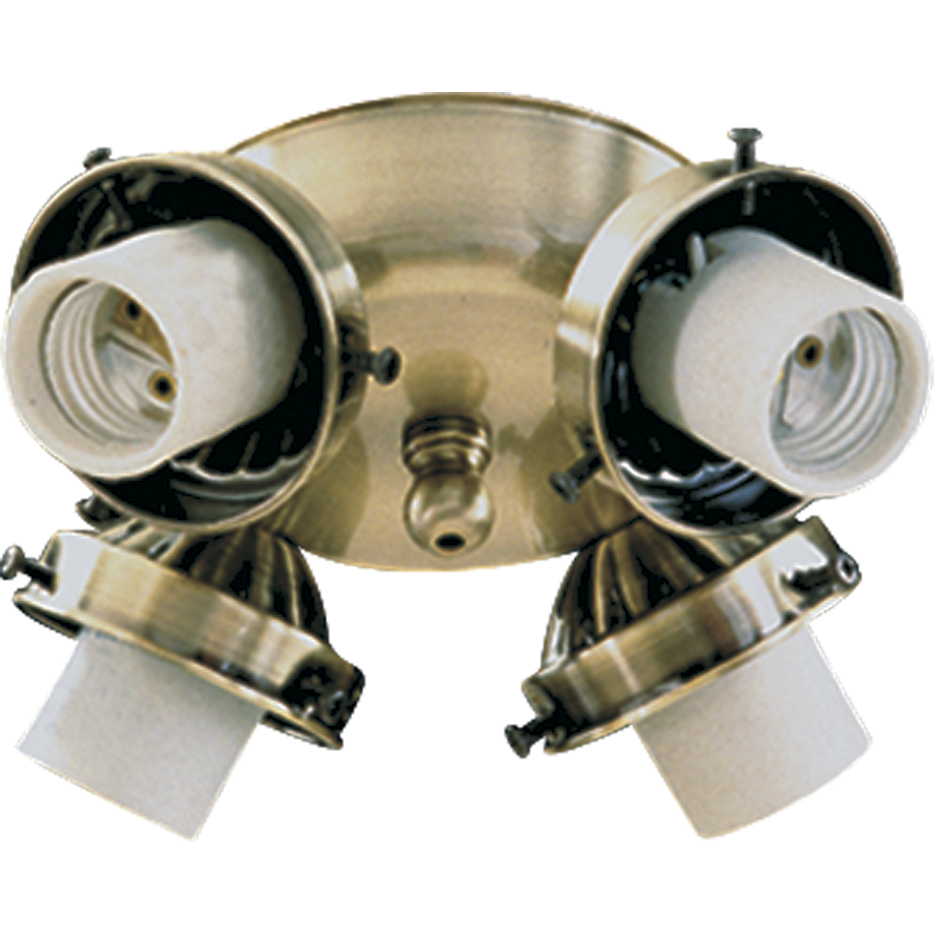 Quorum 2401-804 Fan Light Kit - Antique Brass