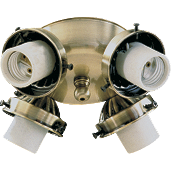 Quorum 2401-804 Fan Light Kit - Antique Brass