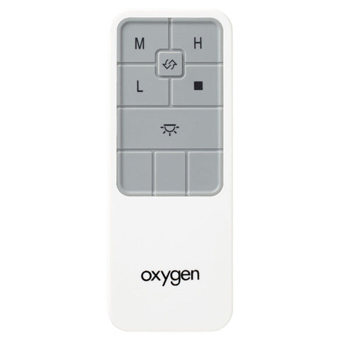 Oxygen 3-8-110-0 Adora Handheld Remote Ceiling Fan White