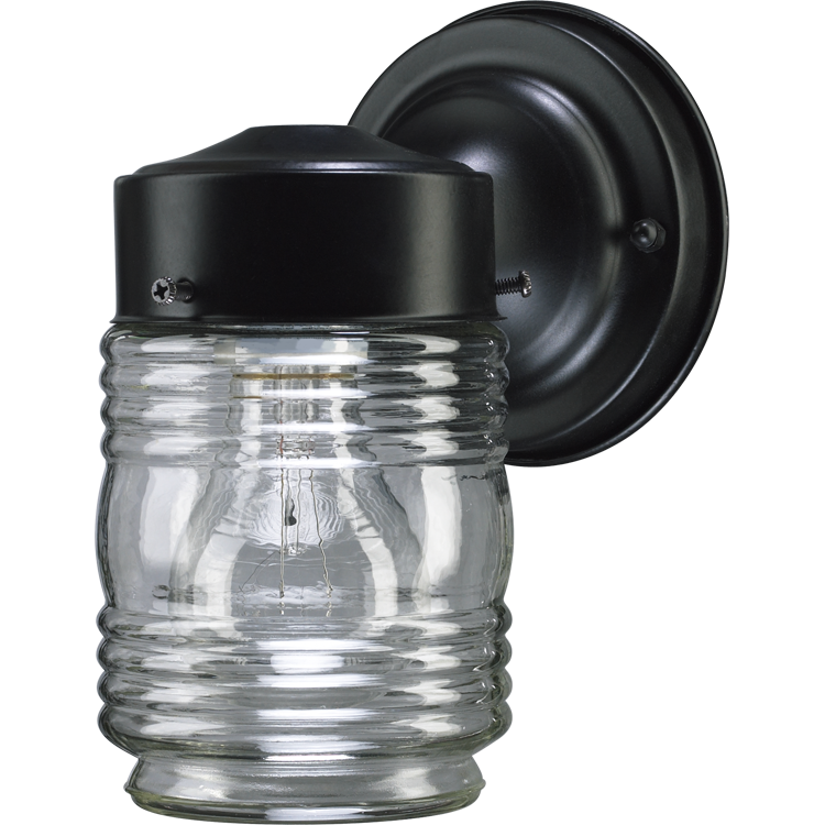 Quorum 5010-15 Utility Light - Black