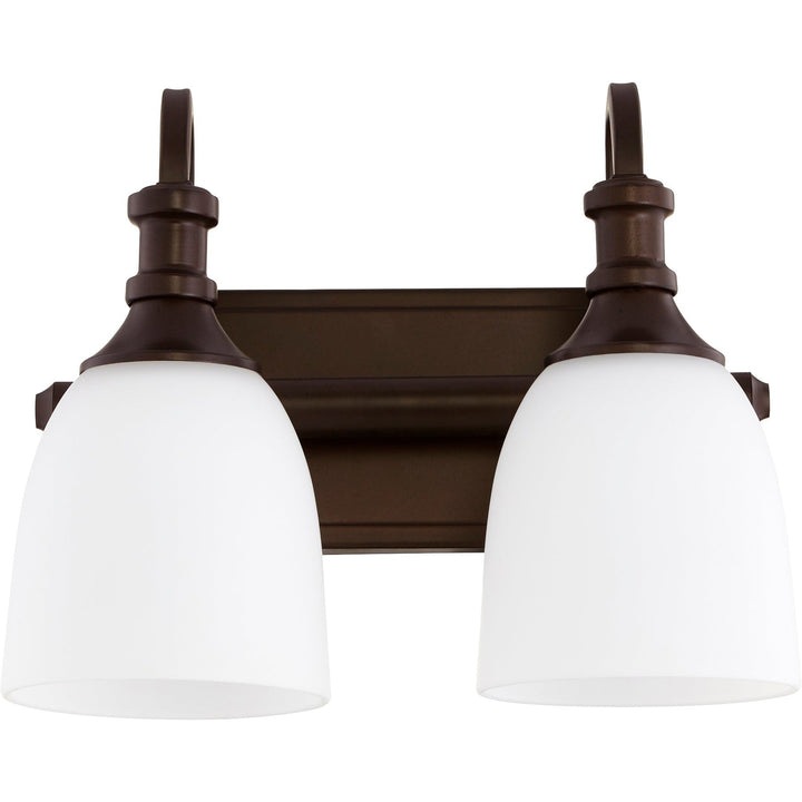 Quorum Richmond 5011-2-86 Bath Vanity Light 13 in. wide - Oiled Bronze