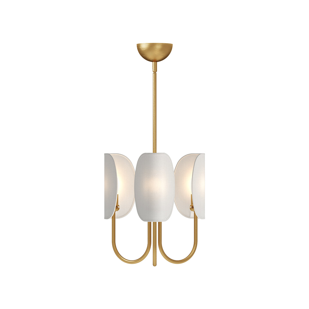 Alora Mood seno CH450715AGCW Chandelier Light - Aged Gold/Clear Water