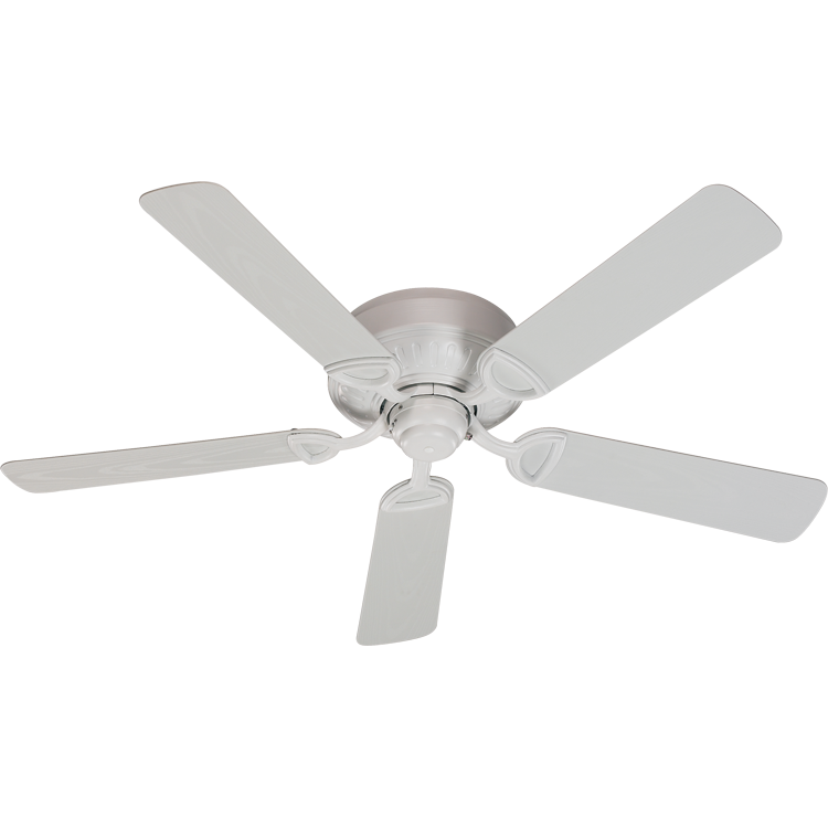 Quorum Medallion Patio 151525-8 Ceiling Fan - Studio White, White