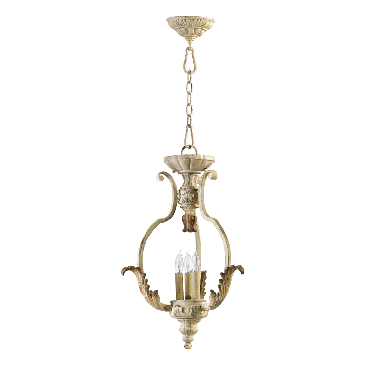 Quorum Florence 6837-3-70 Pendant Light - Persian White