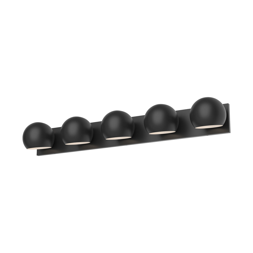 Alora Mood willow VL648540MB Bath Vanity Light 10 in. wide - Matte Black