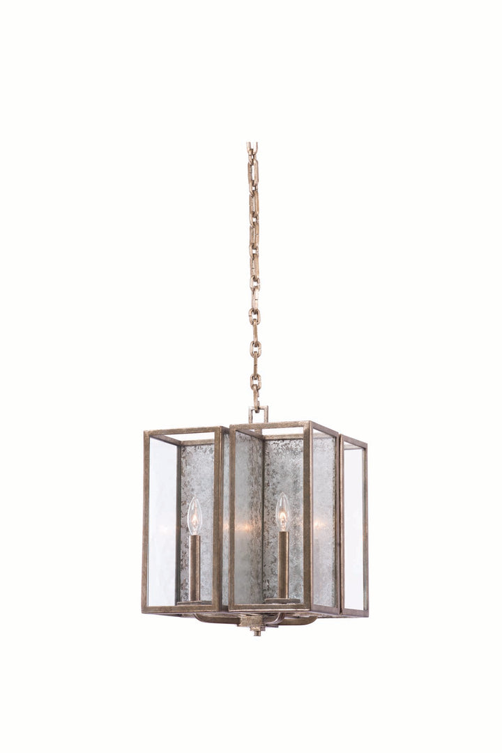 Kalco Camilla 506051RSL Pendant Light - Rustic Silver Leaf