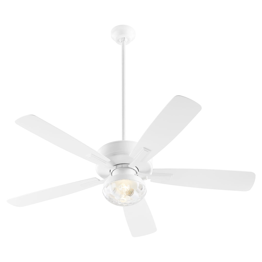 Quorum Ovation Patio 14525-8 Ceiling Fan - Studio White