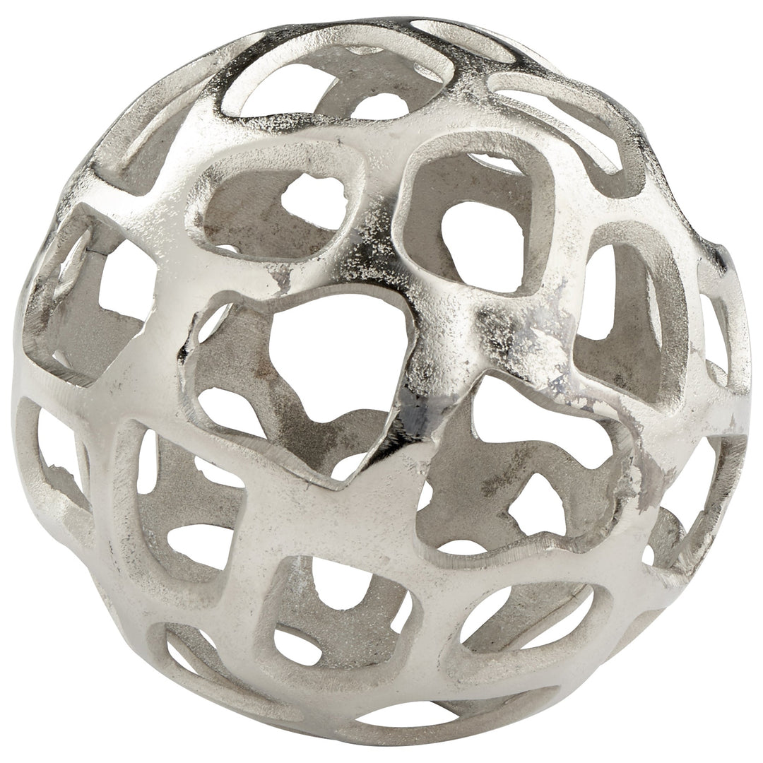 Cyan Design 08293   Home Decor Raw Nickel