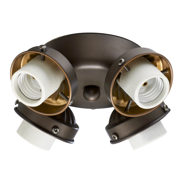 Quorum 2401-8086 Fan Light Kit - Oiled Bronze