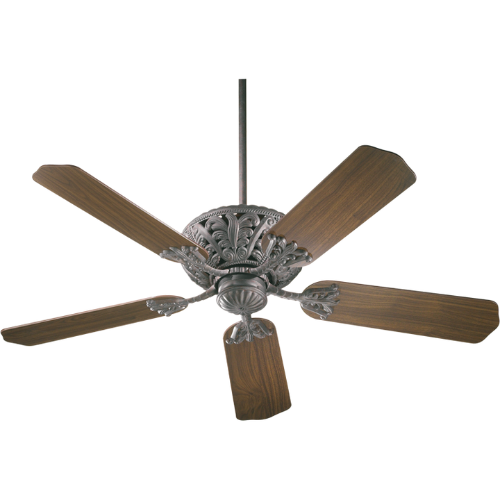 Quorum Windsor 85525-44 Ceiling Fan 52 in. - Toasted Sienna, Rosewood/Walnut