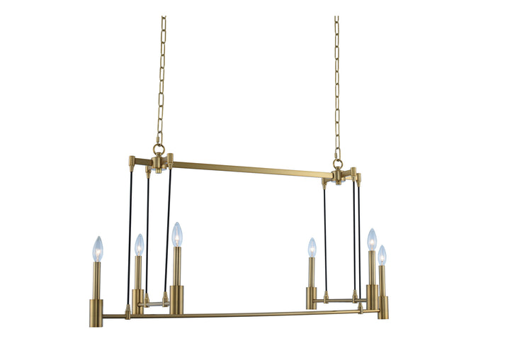 Kalco Kingston 509860WB Pendant Light - Winter Brass