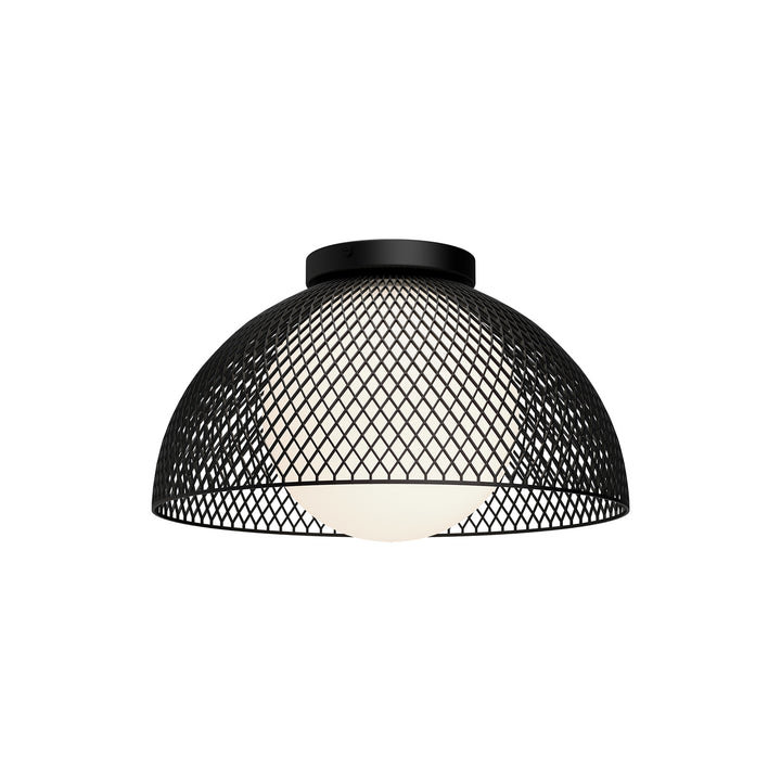 Alora Mood haven FM402513MBOP Ceiling Light - Matte Black/Opal Matte Glass