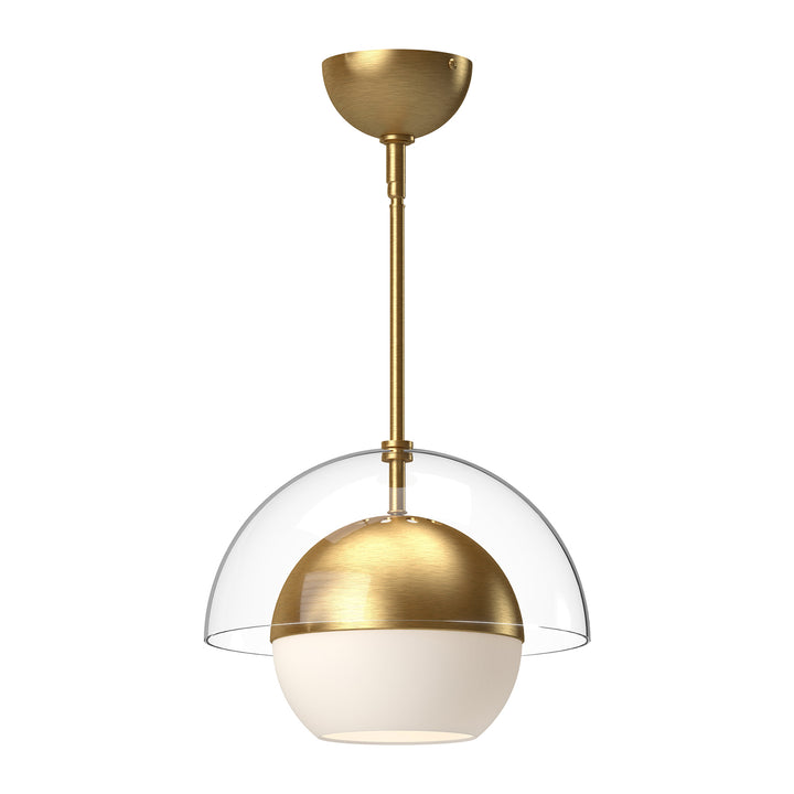 Alora Mood lucy PD568212BGOP Pendant Light - Brushed Gold/Opal Matte Glass