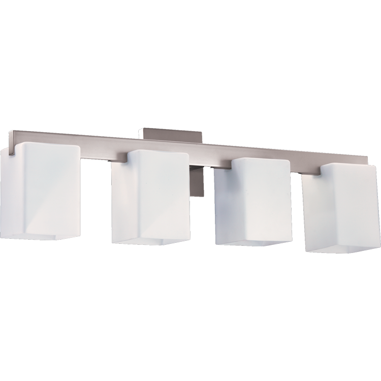 Quorum Modus 5076-4-65 Bath Vanity Light 28 in. wide - Satin Nickel