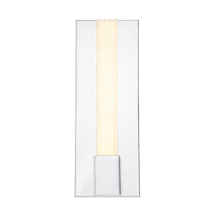 Alora kismet WV322114PNAR Wall Light - Polished Nickel/Alabaster