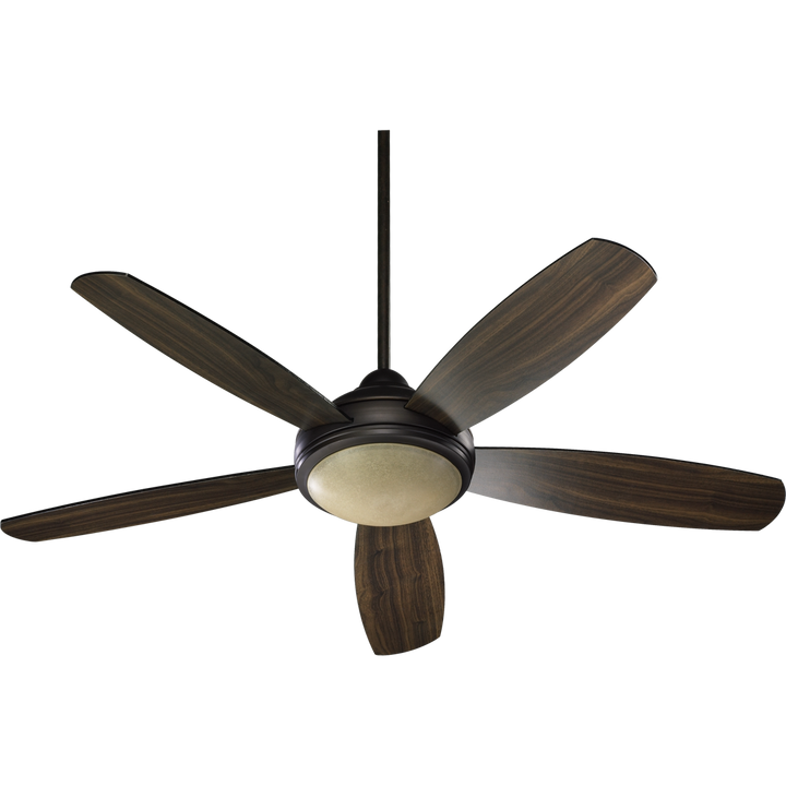 Quorum Colton 36525-986 Ceiling Fan 52 in. - Oiled Bronze, Oiled Bronze/Walnut